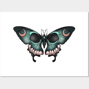 moth Posters and Art